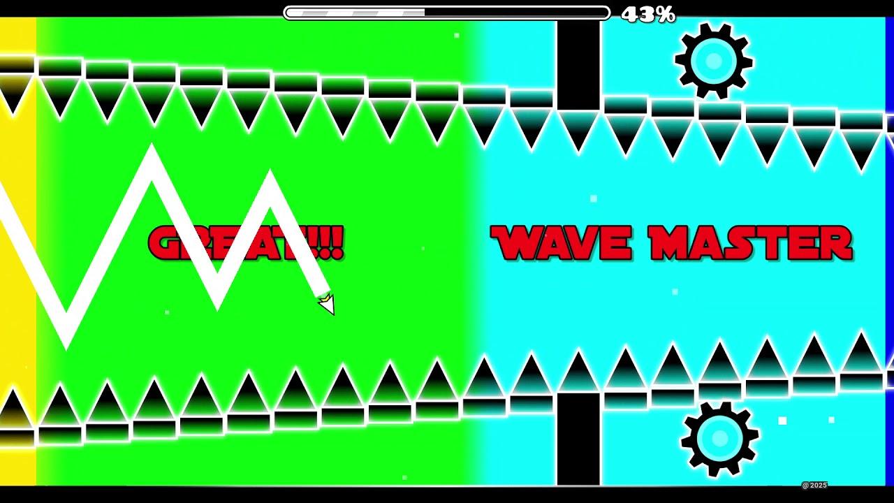 Geometry Dash Wave Challenge - Geometry Dash Wave Challenge Pushes Reflexes to Their Limits